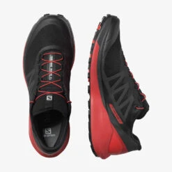 Salomon Sense Ride 4 Men -Edelrids Sport Outdoor Store L41378100 10 GHO SENSERIDE4 Blck Goji 1600x fc9089a9 4c8b 409f 9698 2f110873b3fa
