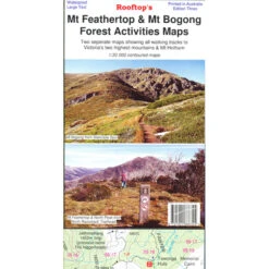 Rooftop's Maps -Edelrids Sport Outdoor Store Mt Feathertop Mt Bogong Map Rooftop