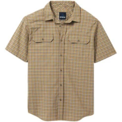 Prana Cayman S/S Plaid Shirt Men