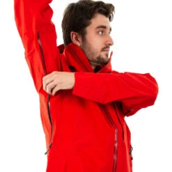 Odyssey Jacket Men -Edelrids Sport Outdoor Store Odessey Chilli Mens pitt zip