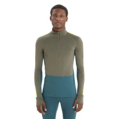 Icebreaker ZoneKnit 260 LS Half Zip Mens -Edelrids Sport Outdoor Store SS23 Men 260 ZoneKnit LS Half Zip 0A56HF797 1