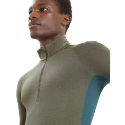 Icebreaker ZoneKnit 260 LS Half Zip Mens -Edelrids Sport Outdoor Store SS23 Men 260 ZoneKnit LS Half Zip 0A56HF797 6