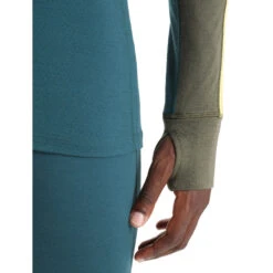 Icebreaker ZoneKnit 260 LS Half Zip Mens -Edelrids Sport Outdoor Store SS23 Men 260 ZoneKnit LS Half Zip 0A56HF797 7