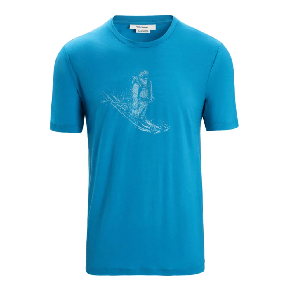 Icebreaker Mens Tech Lite II SS Tee Skiing Yeti 6 Icebreaker Mens Tech Lite II SS Tee Skiing Yeti - Image 4