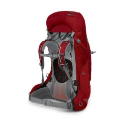 Osprey Ariel Plus 60 9 Osprey Ariel Plus 60 -Edelrids Sport Outdoor Store arielplus60 s21 sideback carnelianred