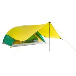 Batwing Ultralight Thru-Hiker Tarp -Edelrids Sport Outdoor Store batwing on dragonfly one pole angle