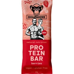 Chimpanzee Vegan Protein Bar 40g -Edelrids Sport Outdoor Store berries