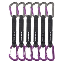 DMM Shadow/Spectre Hybrid Quickdraw 6 Pack -Edelrids Sport Outdoor Store c63 13569 a301 358pr 18p6 shadow spectre hybrid quickdraw 18cm 6pack titanium purple