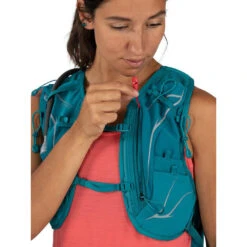 Osprey Dyna 15 With Reservoir -Edelrids Sport Outdoor Store dyna15wres s22 detail3 verdigrisgreen