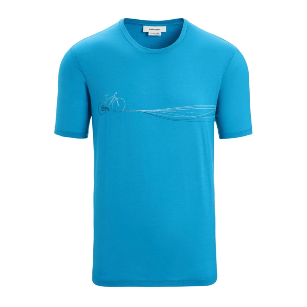 Icebreaker Tech Lite II SS Tee Cadence Paths Mens 3 Icebreaker Tech Lite II SS Tee Cadence Paths Mens