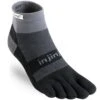 Injinji Run 2.0 Midweight Mini Crew Socks -Edelrids Sport Outdoor Store injinji injinji run 2 0 midweight mini crew md black grey other gear 203230blg m 22502464356501