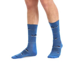 Icebreaker Lifestyle Ultralight Crew Backcountry Camp Socks Men 13 Icebreaker Lifestyle Ultralight Crew Backcountry Camp Socks Men -Edelrids Sport Outdoor Store laz1