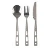 Lifeventure Titanium Cutlery Set -Edelrids Sport Outdoor Store lifeventure lifeventure titanium cutlery set other gear lv9515 18066176671893