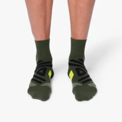 On Mid Sock Mens -Edelrids Sport Outdoor Store mid sock fw19 jungle lime m g2