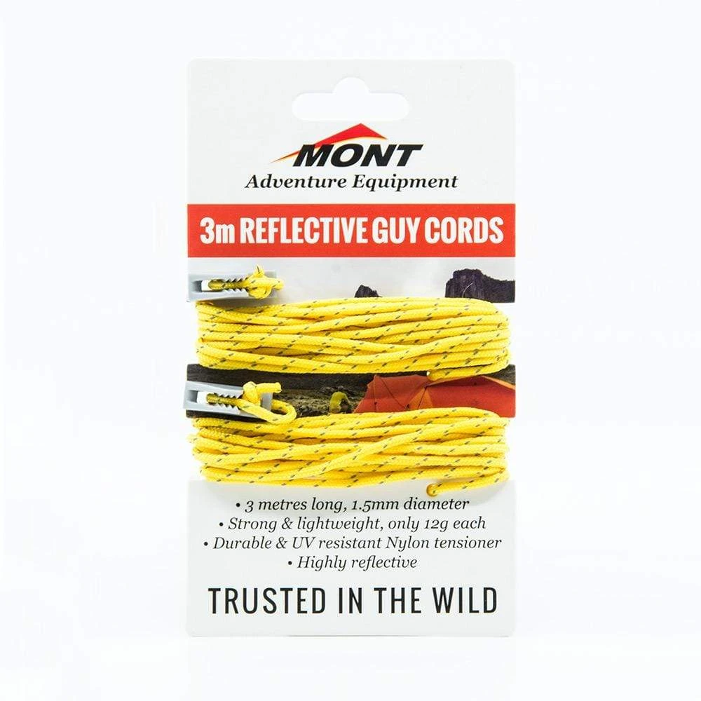 Guy Cord 1.5mm Reflective 2 Pack 3 Guy Cord 1.5mm Reflective 2 Pack