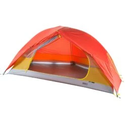 Moondance 1 Tent -Edelrids Sport Outdoor Store moondance1 fiesta red BOTH DOORS OPEN