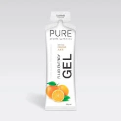 Pure Fluid Energy Gel -Edelrids Sport Outdoor Store pure sports nutrition pure fluid energy gel orange food food gst na pure50ego 15100950478984