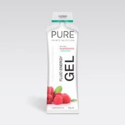 Pure Fluid Energy Gel -Edelrids Sport Outdoor Store pure sports nutrition pure fluid energy gel raspberry inc caffeine food food gst na pure50egr 15100805382280
