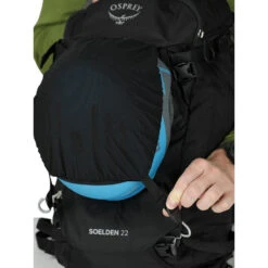 Osprey Soelden 22 Ski Pack -Edelrids Sport Outdoor Store soelden22f20 f20 detail3 black