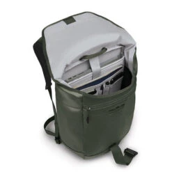 Osprey Transporter Flap Pack -Edelrids Sport Outdoor Store transflapf21 f21 side2 haybalegreen