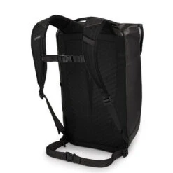 Osprey Transporter Flap Pack -Edelrids Sport Outdoor Store transflapf21 f21 sideback black