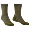 Bridgedale Storm Sock Midweight Boot 1 Bridgedale Storm Sock Midweight Boot -Edelrids Sport Outdoor Store unisex stormsock midweight boot 710087 khaki 1
