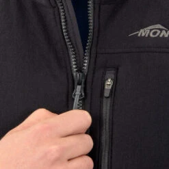 Flashpoint Power Stretch Pro Vest Unisex -Edelrids Sport Outdoor Store zipper detail 2